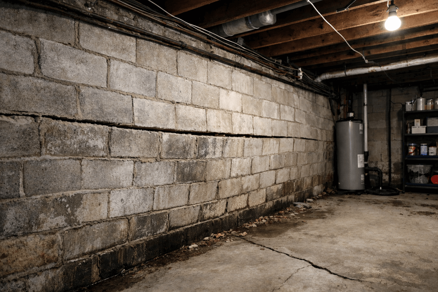 Why Basement Walls Bow Inward | A.M. Wall Anchor & Waterproofing