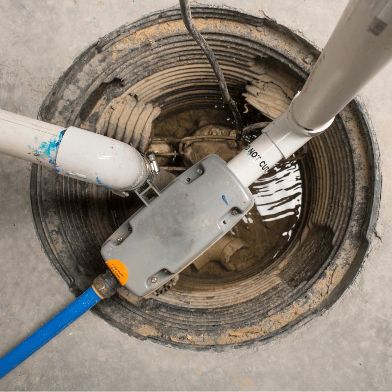 residential sump pump system